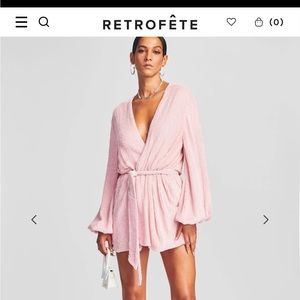 Retrofete Marshmellow pink dress size M - Worn once